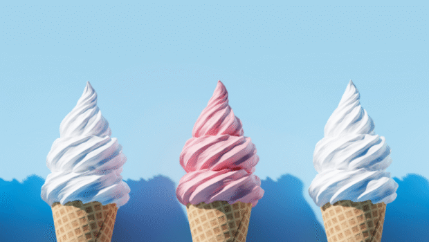 soft serve ice cream