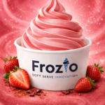 Σκόνη παγωτού φράουλα